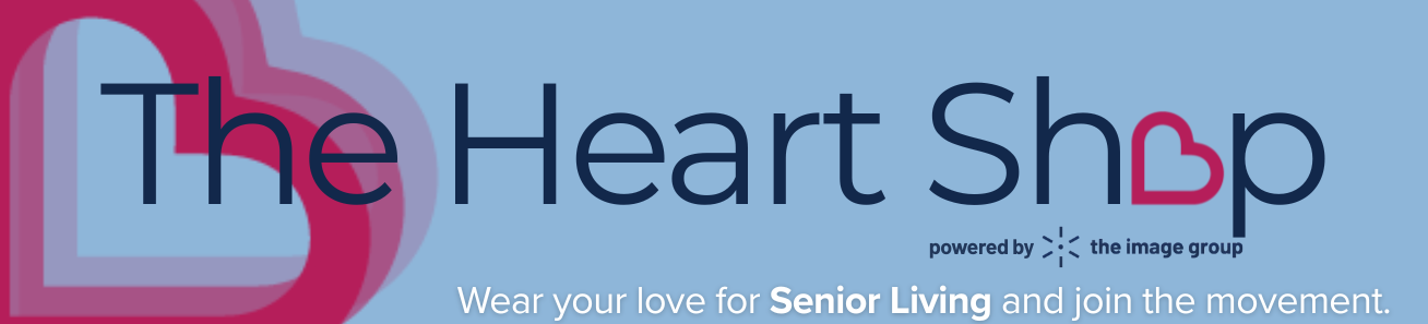 The Heart Shop nonprofit merchandise store banner