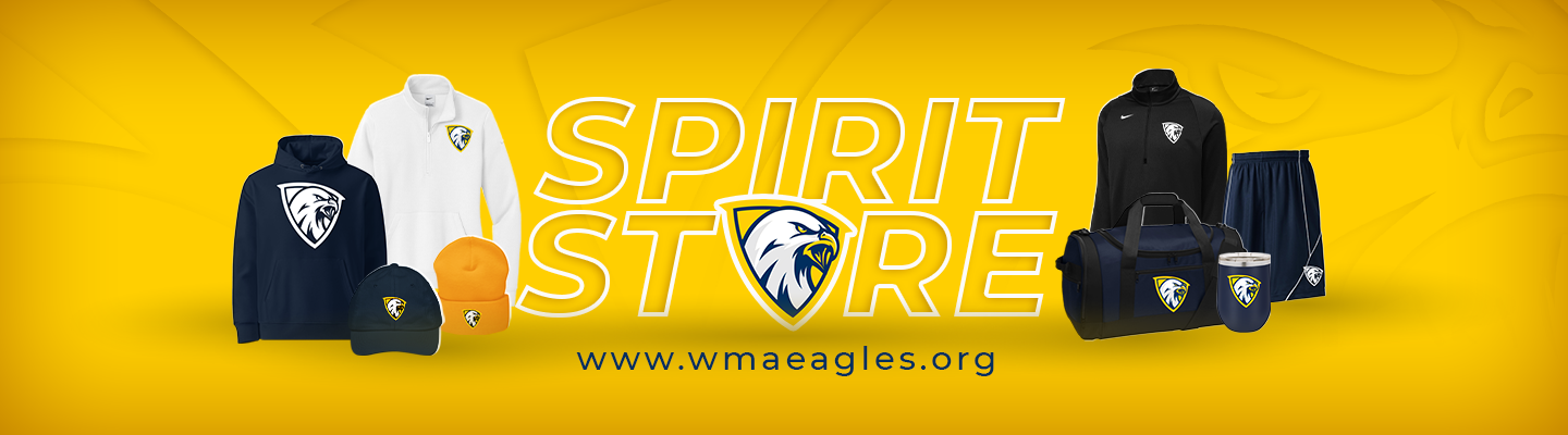 Walker Memorial Academy spiritwear store banner